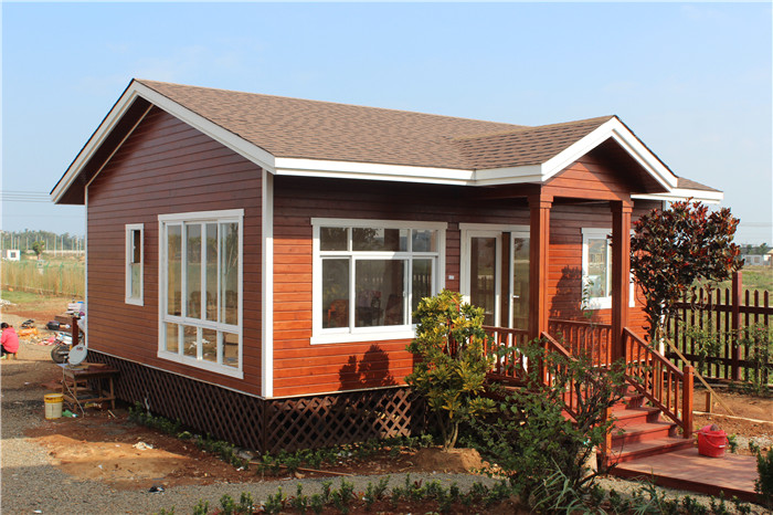 木屋别墅住宅可以分成轻木别墅和重木别墅